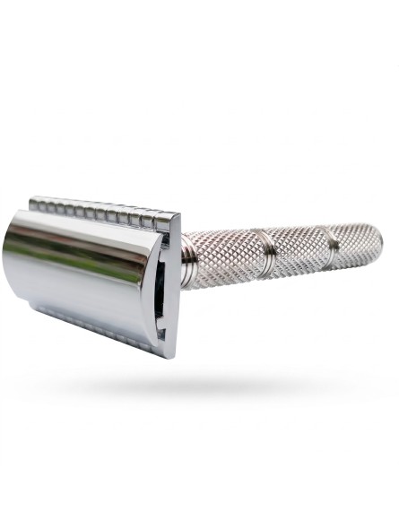 Razorock Menton Safety Razor Super Knurl Handle