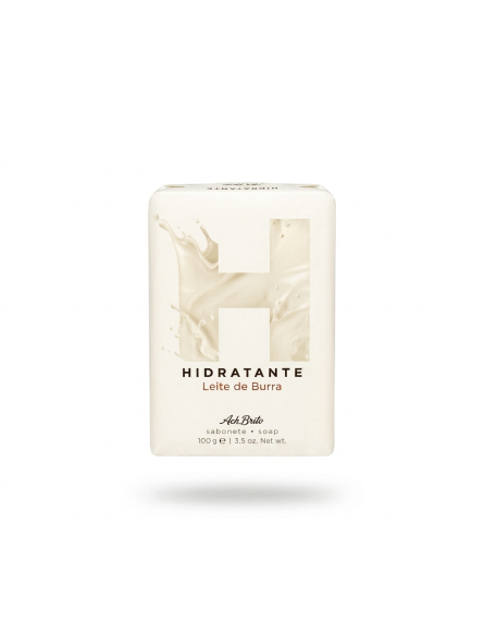 Jabón Hidratante Leche de Burra Ach Brito 100g