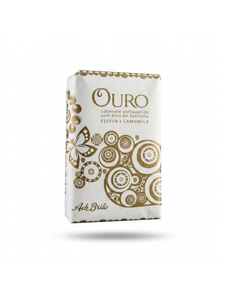 Ach Brito Bath Soap ''Símbolos Lusitanos'' Collection Ouro 75gr