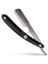 Navaja Barbero Acero Inoxidable Parker SRB Negra