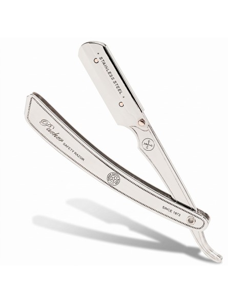 Parker SRX Stainless Steel Barber Straight Razor ''Shavette''