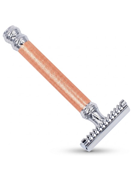 Parker 63C Rose Gold Open Comb Classic Safety Razor