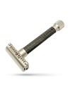Parker Adjustable Safety Razor Open Comb - Satin Graphite