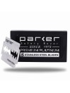 5 Parker Stainless Steel Double Edge Blades
