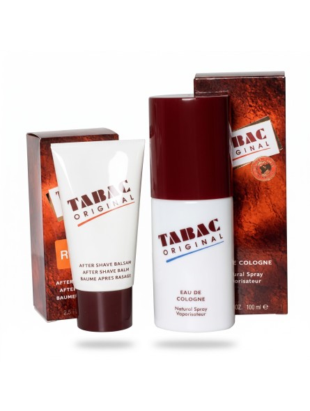Eau de Cologne 100 ml + After Shave Bálsamo 75 ml Tabac