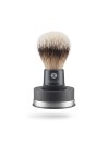 Epsilon Synthetic Shaving Brush Metallic Black Handle 48/24mm