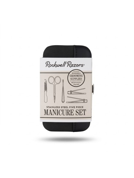Set de Manicura Acero Inoxidable (5 piezas) Rockwell