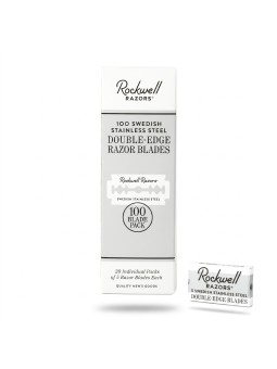100 Hojas de Afeitar Rockwell