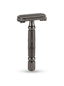 Maquinilla de Afeitar R1 Rookie Gun Metal Rockwell