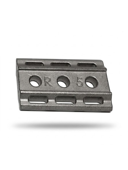 Rockwell Chrome Series 5-6 Base Plate White Chrome