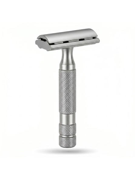 Rockwell 6S Classic Safety Razor Matte Stainless Steel