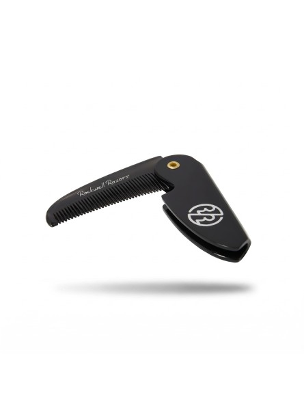 Rockwell Folding Moustache and Beard Comb