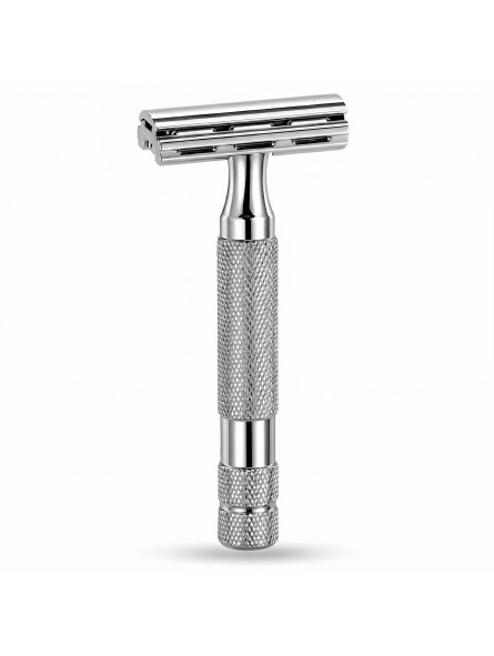 Maquinilla Afeitar Clásica Rockwell 6C Cromo Brillo