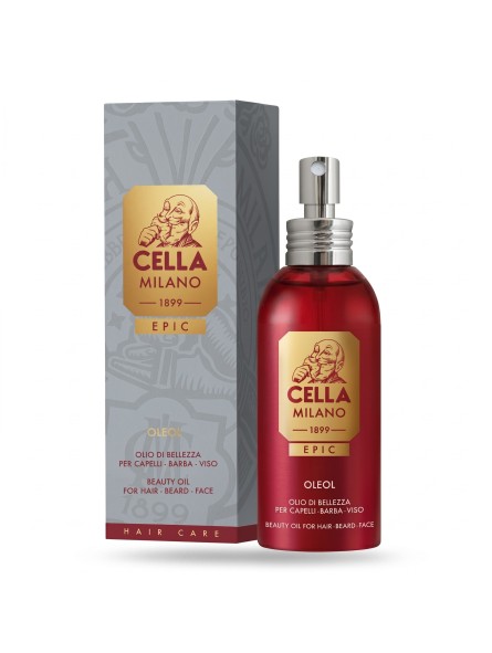 Cella Milano Epic Beauty Oil for Hair, Beard & Face 50ml
