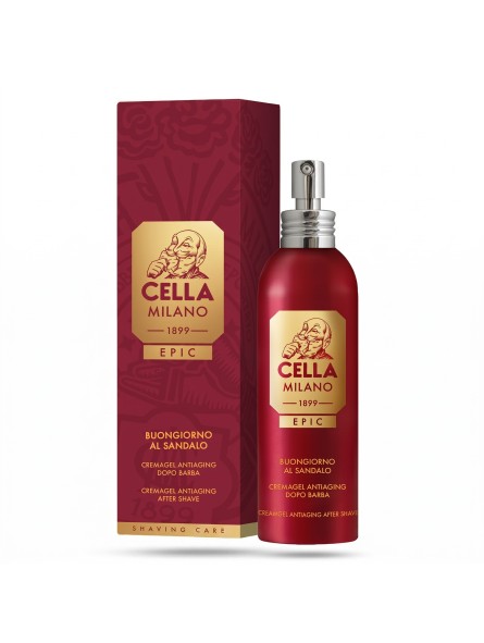 Cella Milano Epic Creamgel Antiaging After Shave Buongiorno Sandalo 100ml