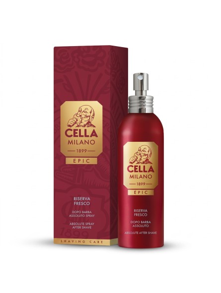 Aftershave Spray Absolute Riserva Fresco Cella Milano Epic 100ml