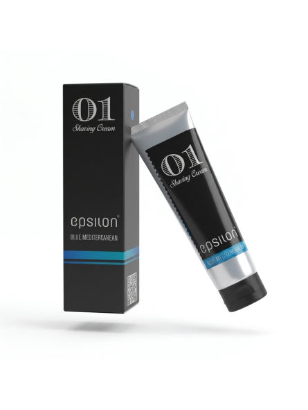 Epsilon Blue Mediterranean Shaving Cream Tube 150ml