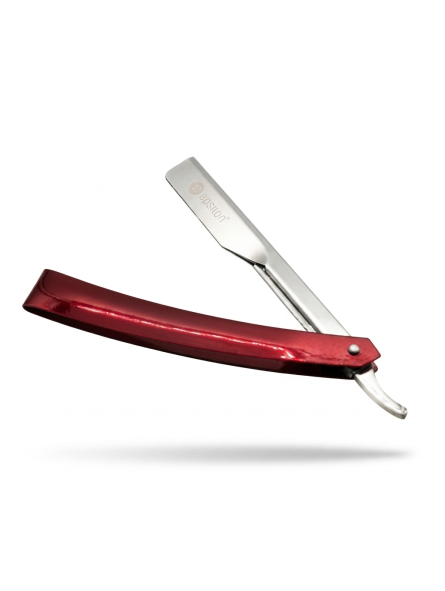 Epsilon Red Shaving Razor Leather Pouch