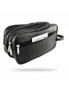 Neceser de Viaje Cuero Negro S Epsilon