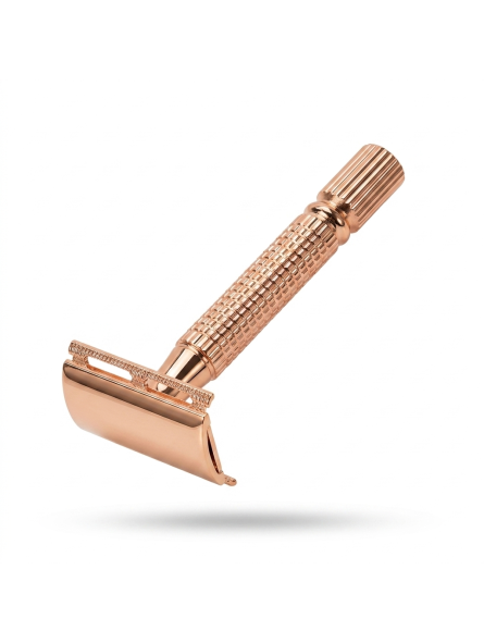 Epsilon Rose Gold Safety Razor