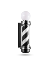 Polo Barbero Negro & Blanco con Esfera Epsilon