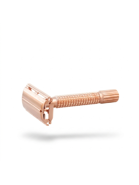 Epsilon Double Edge Butterfly Safety Razor Rose Gold