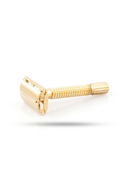 Epsilon Double Edge Butterfly Safety Razor Gold