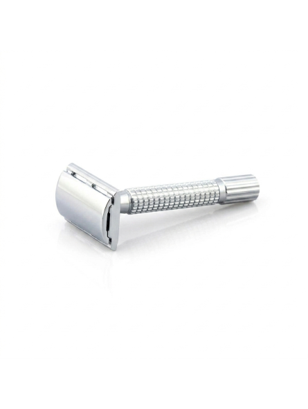 Epsilon Double Edge Butterfly Safety Razor Silver