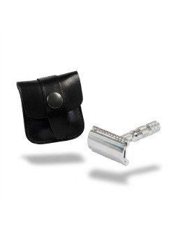 Merkur Travel Safety Razor Close Comb.