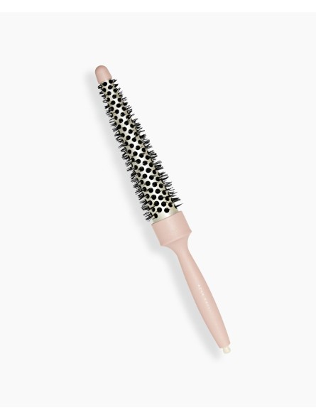 Acca Kappa Pink Wavy Cone Shaped Brush Ceramic Tourmaline 100& Nylon
