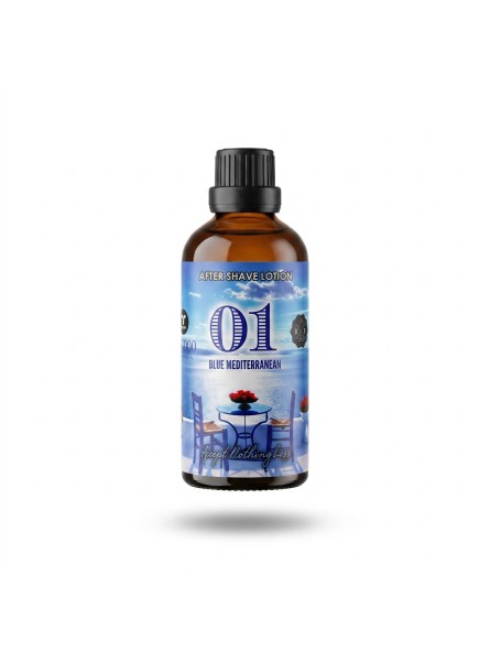 BBS Epsilon Edition Blue Mediterranean Aftershave Lotion 100g