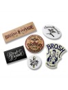Pack 6 pegatinas Brosh