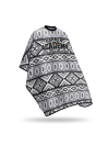 Capa de Corte Barber Academy Gris Brosh