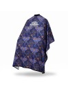 Capa de Corte Barber Academy Azul Brosh