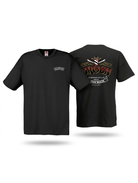 Brosh Short Sleeve T-Shirt (Black)