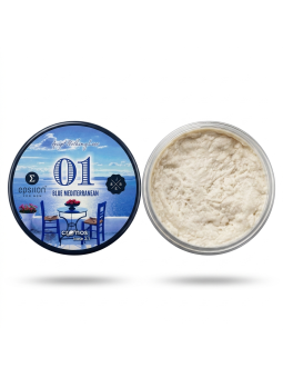 Epsilon x BBS Soaps Edition Blue Mediterranean Shaving Soap 125gr