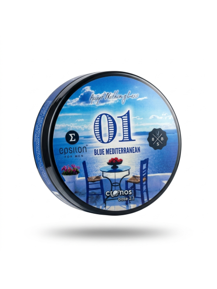 BBS Epsilon Edition Blue Mediterranean Shaving Soap 125gr