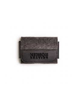 Funda Maquinilla Afeitar Clásica Negra Henson Shaving