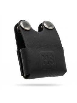 Henson Shaving Razor Head Cover Black Leather