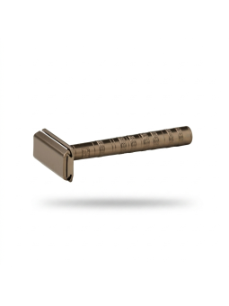 Maquinilla de Afeitar Clásica Aluminio Bronze Medium Henson Shaving