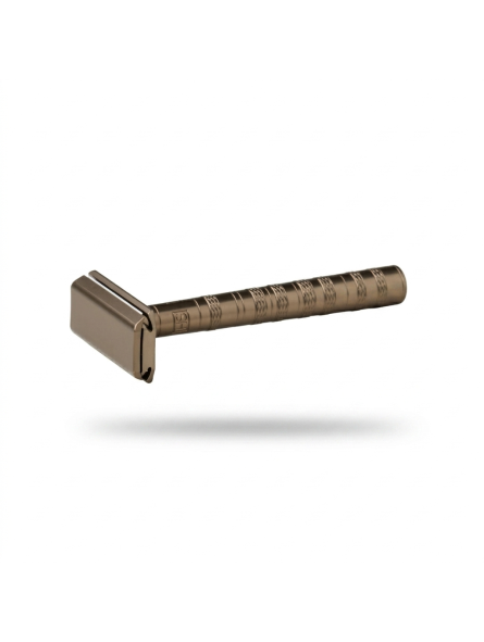 Maquinilla de Afeitar Clásica Aluminio Bronze Medium Henson Shaving