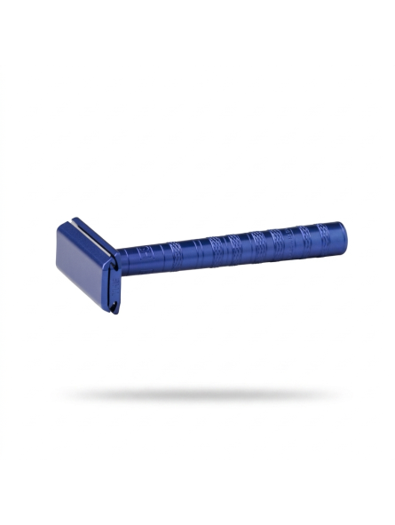 Henson Shaving 2.0 Medium Blue Aluminum Classic Razor