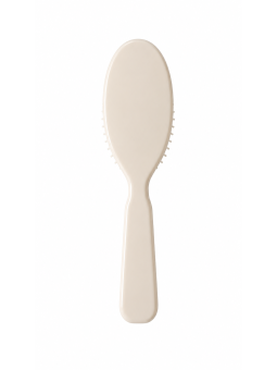 Acca Kappa Moda Beige Oval Brush Pom Pins