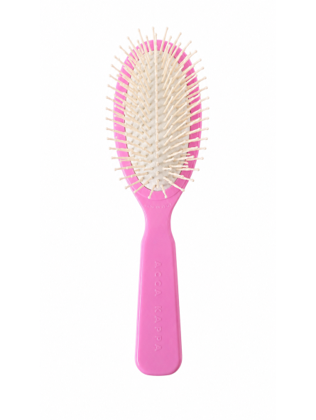 Cepillo Oval Moda Pins Plástico Rosa Acca Kappa