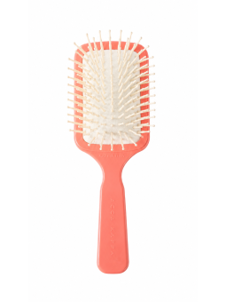 Acca Kappa Moda Orange Mini Paddle Brush Plastic Pom Pins