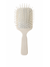 Acca Kappa Moda Beige Mini Paddle Brush Plastic Pom Pins