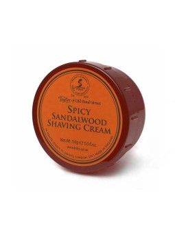Taylor of Old Bond Street Spicy Sandalwood Shaving Cream Bowl 150gr