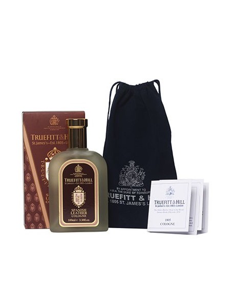 Truefitt & Hill Spanish Leather Colonia 100 ml + Pack 8 Aromas 1.8 ml 