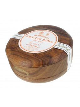 D.R. Harris Sandalwood Shaving Soap Mahogany Bowl