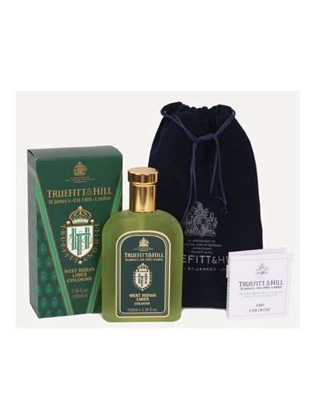 Truefitt & Hill West Indian Lime Colonia 100ml + Pack 8 Aromas